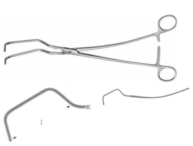 ПЕРРІ-КУЛІ АТРАВМАТ. ЗАТИСКАЧ 70MM ГУБК. 295MM